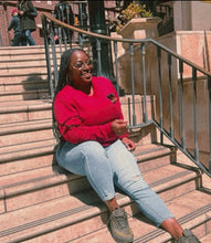 Cargar imagen en el visor de la galería, 2BlkWomen™ Logo Embroidered Crewneck Sweatshirt