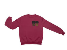 Load image into Gallery viewer, 2BlkWomen™ Logo Embroidered Crewneck Sweatshirt
